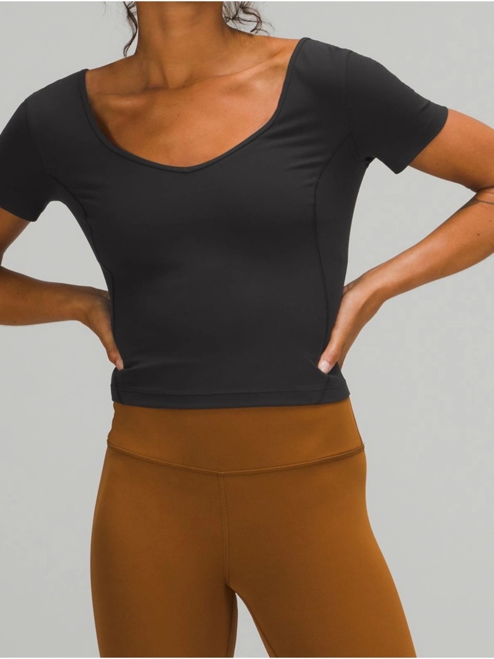 Lululemon Align Black Shirt Size 6